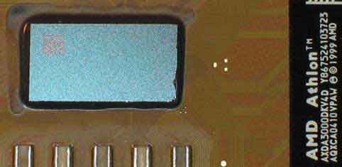 CPU kern schade AMD XP3000+