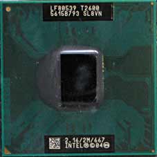 Intel T2600 Core2Duo 2,16/2M/667 SL8VN